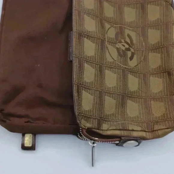 Chanel Travel  Line Brown Pouch - Picture 13 of 13